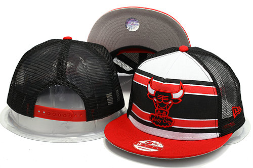 Chicago Bulls Mesh Snapback Hat YS 0528
